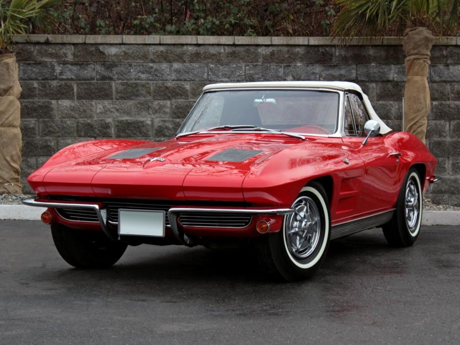  Chevrolet Corvette Stingray Convertible 1963 года  (фото 5 из 37)
